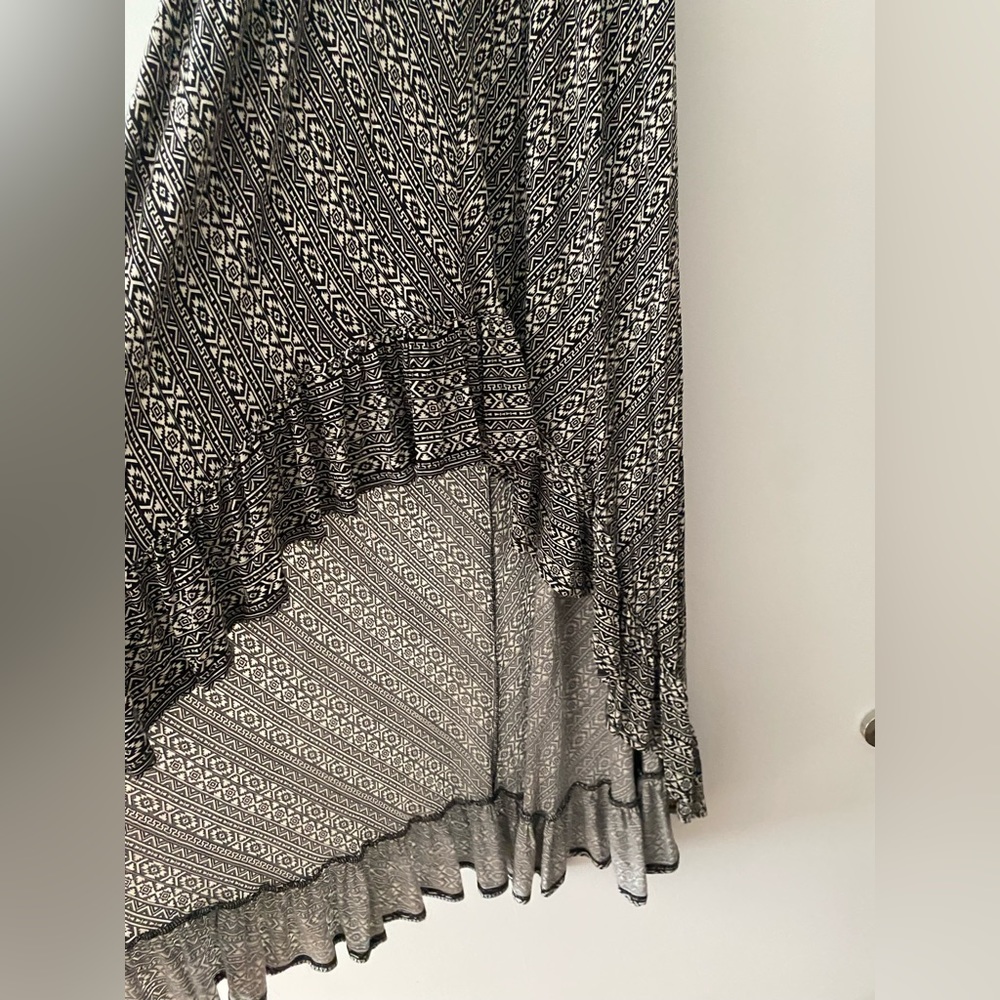 Express Ruffle High Low Maxi Dress - Picture 5 of 6